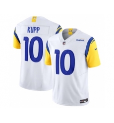 Men's Nike Los Angeles Rams #10 Cooper Kupp White 2023 F.U.S.E. Vapor Untouchable Limited Stitched Jersey