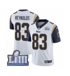 Youth Nike Los Angeles Rams #83 Josh Reynolds White Vapor Untouchable Limited Player Super Bowl LIII Bound NFL Jersey