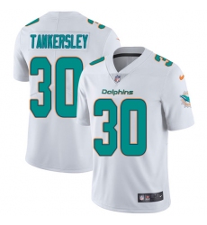 Youth Nike Miami Dolphins #30 Cordrea Tankersley Elite White NFL Jersey