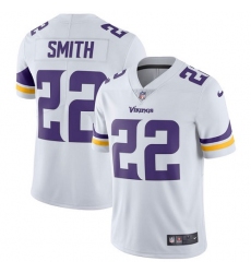 Youth Nike Minnesota Vikings #22 Harrison Smith White Vapor Untouchable Limited Player NFL Jersey