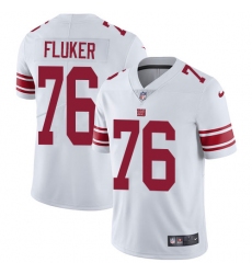 Youth Nike New York Giants #76 D.J. Fluker White Vapor Untouchable Limited Player NFL Jersey