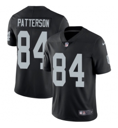 Youth Nike Oakland Raiders #84 Cordarrelle Patterson Elite Black Team Color NFL Jersey