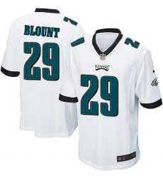 Men's Nike Philadelphia Eagles #29 LeGarrette Blount Game White NFL Jersey