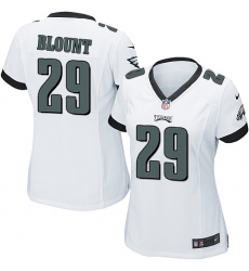Women's Nike Philadelphia Eagles #29 LeGarrette Blount Game White NFL Jersey