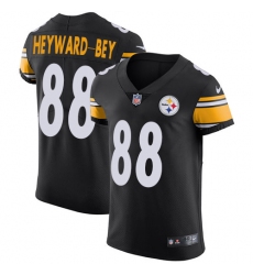 Men's Nike Pittsburgh Steelers #88 Darrius Heyward-Bey Black Team Color Vapor Untouchable Elite Player NFL Jersey