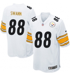 Men's Nike Pittsburgh Steelers #88 Lynn Swann Game White NFL Jersey