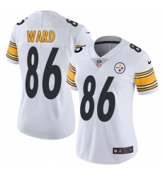 Women's Nike Pittsburgh Steelers #86 Hines Ward Elite White NFL Jersey