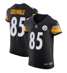 Men's Nike Pittsburgh Steelers #85 Xavier Grimble Black Team Color Vapor Untouchable Elite Player NFL Jersey