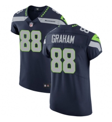 Men's Nike Seattle Seahawks #88 Jimmy Graham Steel Blue Team Color Vapor Untouchable Elite Player NFL Jersey