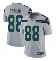 Youth Nike Seattle Seahawks #88 Jimmy Graham Elite Grey Alternate NFL Jersey