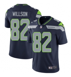 Youth Nike Seattle Seahawks #82 Luke Willson Elite Steel Blue Team Color NFL Jersey