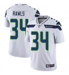 Youth Nike Seattle Seahawks #34 Thomas Rawls Elite White NFL Jersey