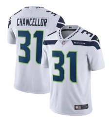 Youth Nike Seattle Seahawks #31 Kam Chancellor White Vapor Untouchable Limited Player NFL Jersey