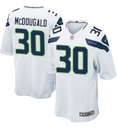 Men's Nike Seattle Seahawks #30 Bradley McDougald Game White NFL Jersey