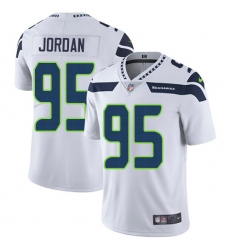 Youth Nike Seattle Seahawks #95 Dion Jordan Elite White NFL Jersey