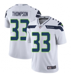 Youth Nike Seattle Seahawks #33 Tedric Thompson Elite White NFL Jersey