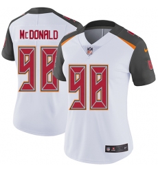 Women's Nike Tampa Bay Buccaneers #98 Clinton McDonald Elite White NFL Jersey