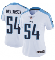 Women's Nike Tennessee Titans #54 Avery Williamson Elite White NFL Jersey