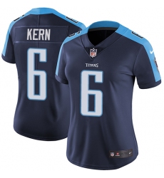 Women's Nike Tennessee Titans #6 Brett Kern Elite Navy Blue Alternate NFL Jersey