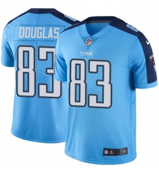 Youth Nike Tennessee Titans #83 Harry Douglas Elite Light Blue Team Color NFL Jersey
