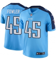Youth Nike Tennessee Titans #45 Jalston Fowler Elite Light Blue Team Color NFL Jersey