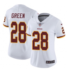 Women's Nike Washington Redskins #28 Darrell Green White Vapor Untouchable Limited Player NFL Jersey