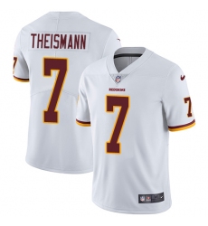 Youth Nike Washington Redskins #7 Joe Theismann Elite White NFL Jersey