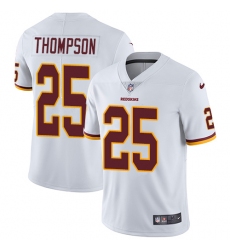 Youth Nike Washington Redskins #25 Chris Thompson Elite White NFL Jersey