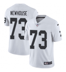 Youth Nike Oakland Raiders #73 Marshall Newhouse White Vapor Untouchable Limited Player NFL Jersey