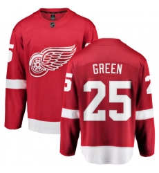 Men's Detroit Red Wings #25 Mike Green Fanatics Branded Red Home Breakaway NHL Jersey