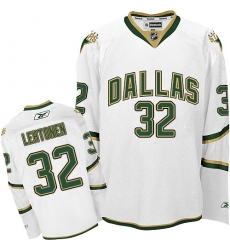 Men's Reebok Dallas Stars #32 Kari Lehtonen Premier White Third NHL Jersey