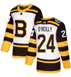 Men's Adidas Boston Bruins #24 Terry O'Reilly Authentic White 2019 Winter Classic NHL Jersey