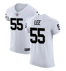 Men's Nike Oakland Raiders #55 Marquel Lee White Vapor Untouchable Elite Player NFL Jersey