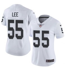 Women's Nike Oakland Raiders #55 Marquel Lee White Vapor Untouchable Elite Player NFL Jersey