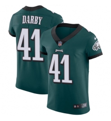 Men's Nike Philadelphia Eagles #41 Ronald Darby Midnight Green Team Color Vapor Untouchable Elite Player NFL Jersey