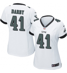 Women's Nike Philadelphia Eagles #41 Ronald Darby Game White NFL Jersey