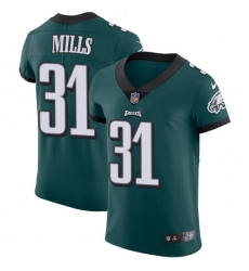 Men's Nike Philadelphia Eagles #31 Jalen Mills Midnight Green Team Color Vapor Untouchable Elite Player NFL Jersey
