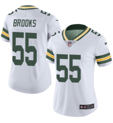 Women's Nike Green Bay Packers #55 Ahmad Brooks White Vapor Untouchable Elite Player NFL Jersey
