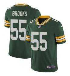 Youth Nike Green Bay Packers #55 Ahmad Brooks Green Team Color Vapor Untouchable Elite Player NFL Jersey