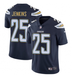 Youth Nike Los Angeles Chargers #25 Rayshawn Jenkins Navy Blue Team Color Vapor Untouchable Limited Player NFL Jersey