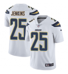 Youth Nike Los Angeles Chargers #25 Rayshawn Jenkins White Vapor Untouchable Elite Player NFL Jersey