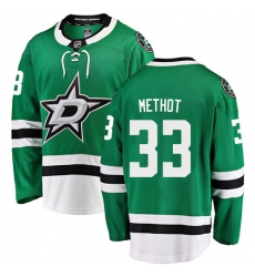 Men's Dallas Stars #33 Marc Methot Authentic Green Home Fanatics Branded Breakaway NHL Jersey