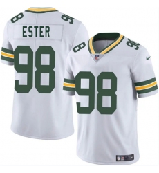 Men's Green Bay Packers #98 James Ester White 2025 Vapor Untouchable Limited Football Stitched Jersey