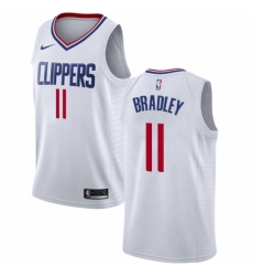 Women's Nike Los Angeles Clippers #11 Avery Bradley Swingman White NBA Jersey - Association Edition