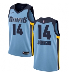 Youth Nike Memphis Grizzlies #14 Brice Johnson Swingman Light Blue NBA Jersey Statement Edition