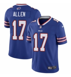 Youth Nike Buffalo Bills #17 Josh Allen Royal Blue Team Color Vapor Untouchable Elite Player NFL Jersey
