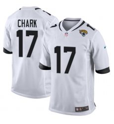Men's Nike Jacksonville Jaguars #17 DJ Chark Game White NFL Jersey