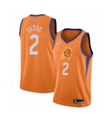 Youth Phoenix Suns #2 Elie Okobo Swingman Orange Finished Basketball Jersey - Statement Edition