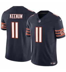 Men's Chicago Bears #11 Case Keenum Navy 2025 F.U.S.E. Vapor Untouchable Limited Football Stitched Jersey