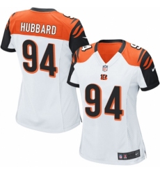 Women's Nike Cincinnati Bengals #94 Sam Hubbard Game White NFL Jersey